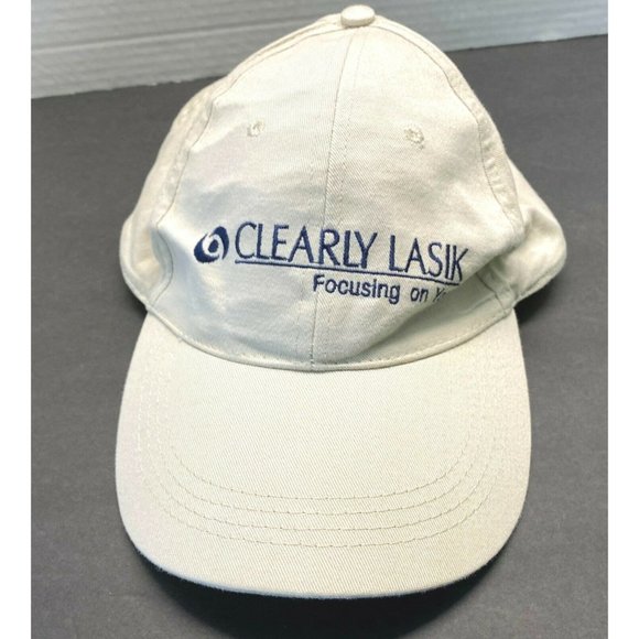 Clearly Lasik Strapback Golf Cap Hat Adjustable Eye Care Optometrist - Picture 7 of 9